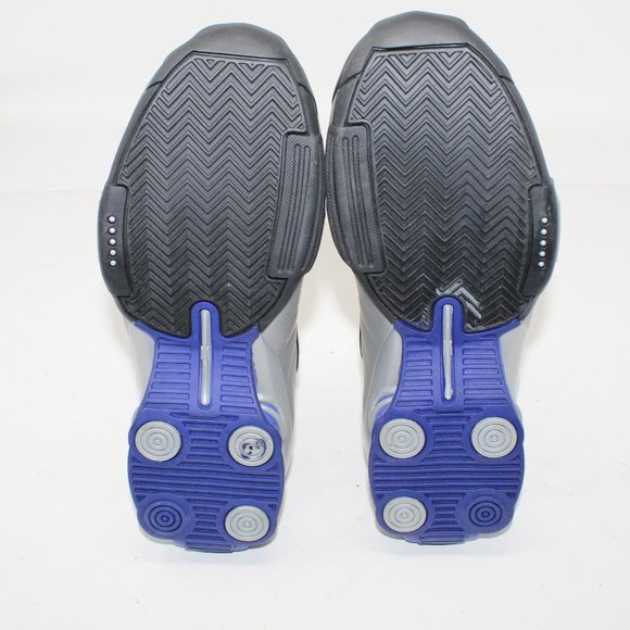 Nike Shox BB4 Retro NWT Men's 9 Vince Carter Black/Metallic Silver AT7843-001 - Picture 9 of 13